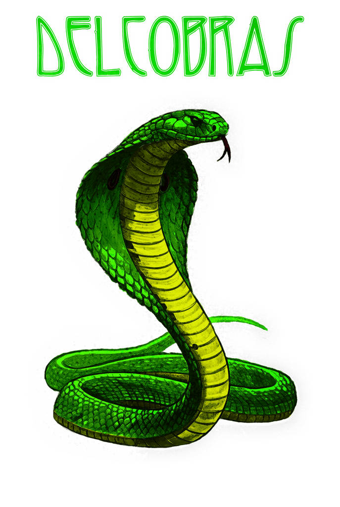 DelCobras cobra tee.